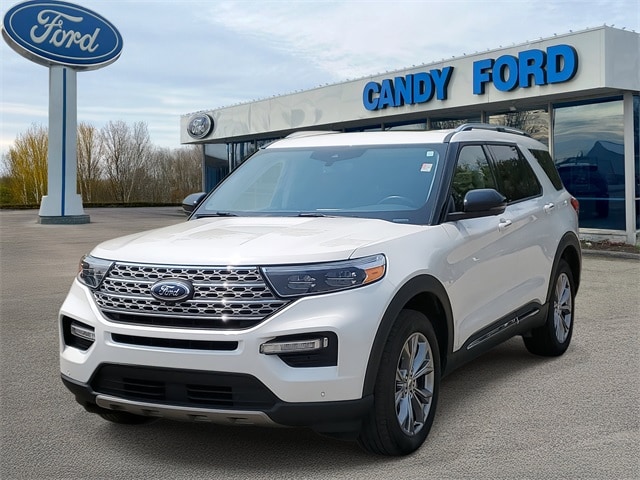 Used 2022 Ford Explorer Limited with VIN 1FMSK8FH0NGA78593 for sale in Charlotte, MI