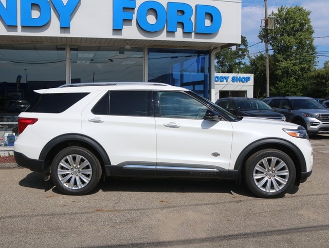 Used 2023 Ford Explorer King Ranch with VIN 1FM5K8LC4PGB09613 for sale in Charlotte, MI