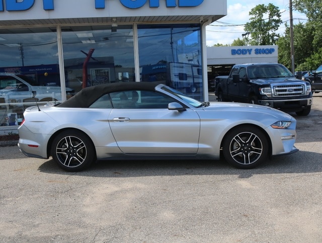 Used 2022 Ford Mustang EcoBoost Premium with VIN 1FATP8UH4N5115496 for sale in Charlotte, MI