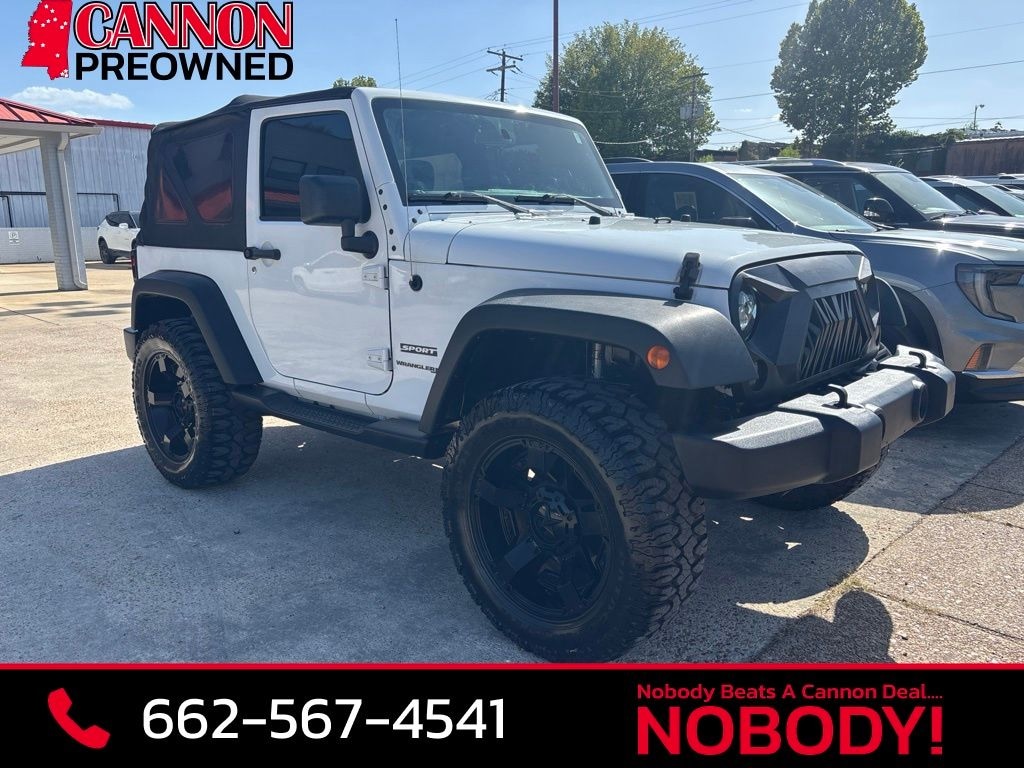 Used 2018 Jeep Wrangler JK Sport 4x4 SUV