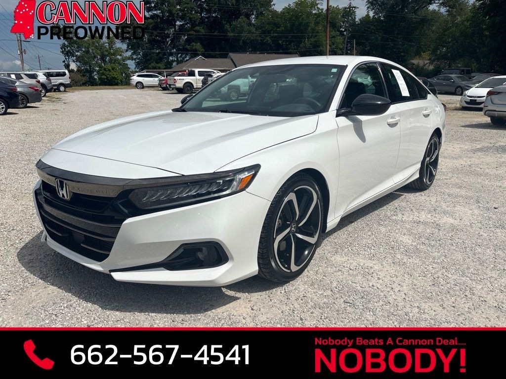 Used 2021 Honda Accord Sport 1.5T Sedan