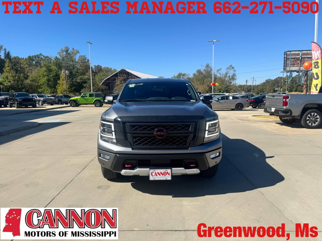 Used 2024 Nissan Titan PRO-4X Truck Crew Cab