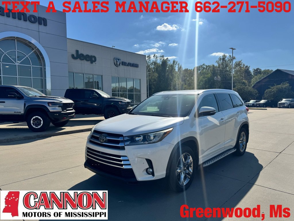 Used 2017 Toyota Highlander Limited Platinum V6 SUV