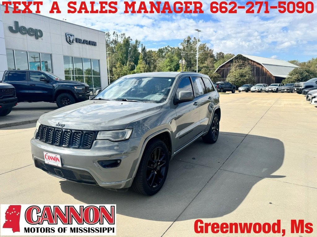 Used 2020 Jeep Grand Cherokee Altitude with VIN 1C4RJEAG4LC160673 for sale in Greenwood, MS