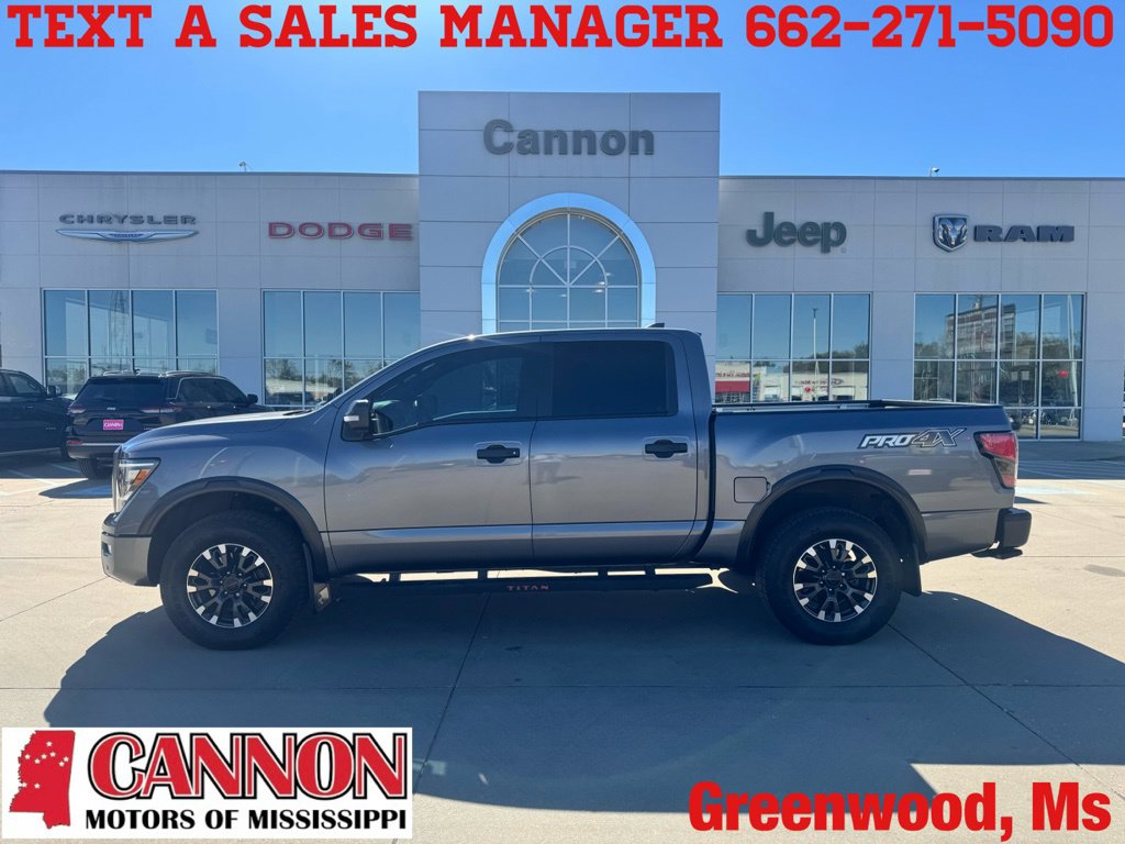 Used 2024 Nissan Titan PRO-4X Truck Crew Cab