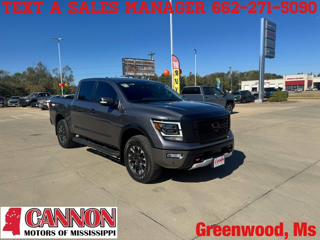 Used 2024 Nissan Titan PRO-4X Truck Crew Cab