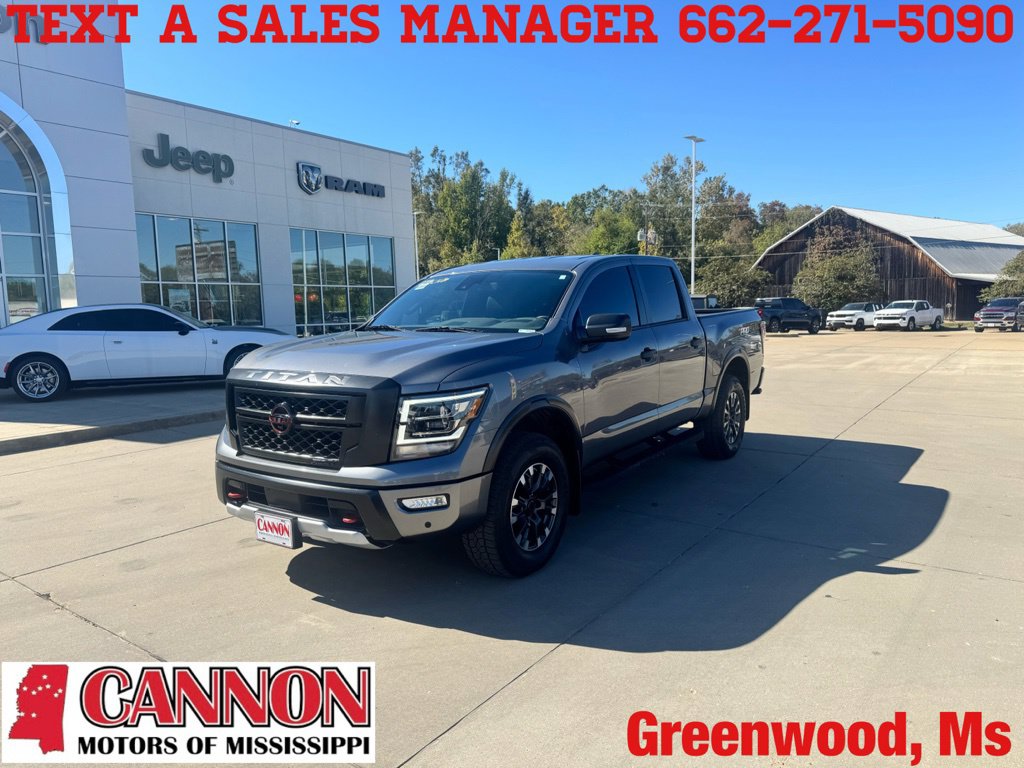 Used 2024 Nissan Titan PRO-4X Truck Crew Cab