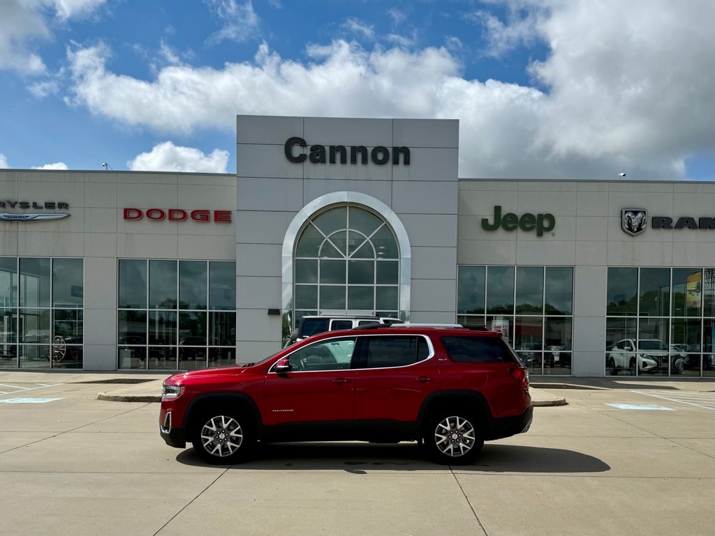 Used 2023 GMC Acadia SLT with VIN 1GKKNUL45PZ241921 for sale in Greenwood, MS