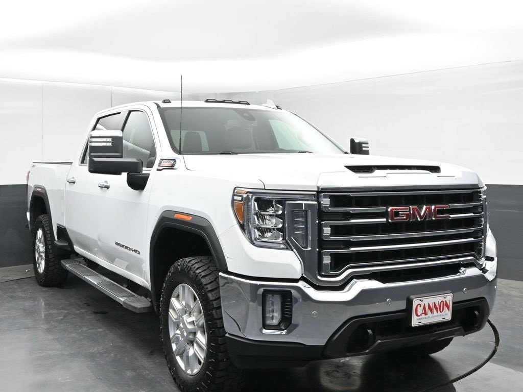 Used 2020 GMC Sierra 2500HD SLT with VIN 1GT49NEY1LF314728 for sale in West Point, MS