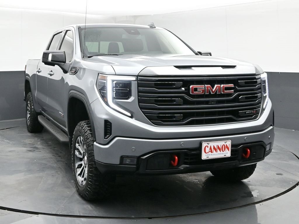 Used 2023 GMC Sierra 1500 AT4 with VIN 1GTUUEE85PZ173844 for sale in West Point, MS