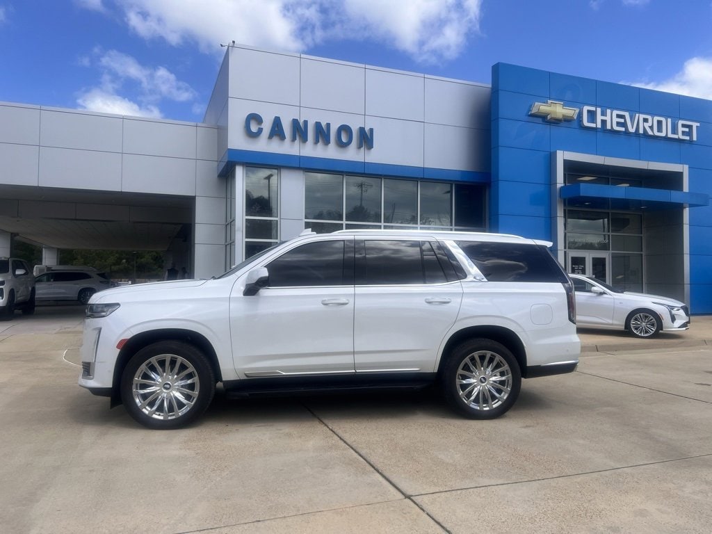 Used 2021 Cadillac Escalade Premium Luxury with VIN 1GYS4BKL0MR420188 for sale in Oxford, MS