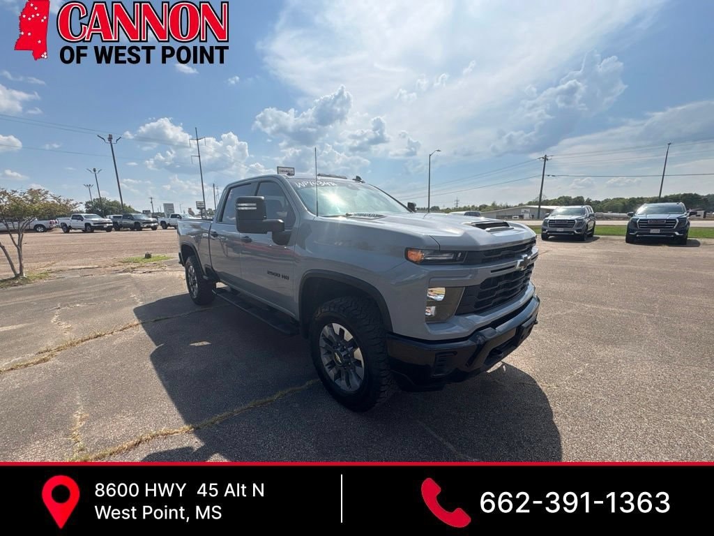 Used 2024 Chevrolet Silverado 2500 HD Custom Truck Crew Cab