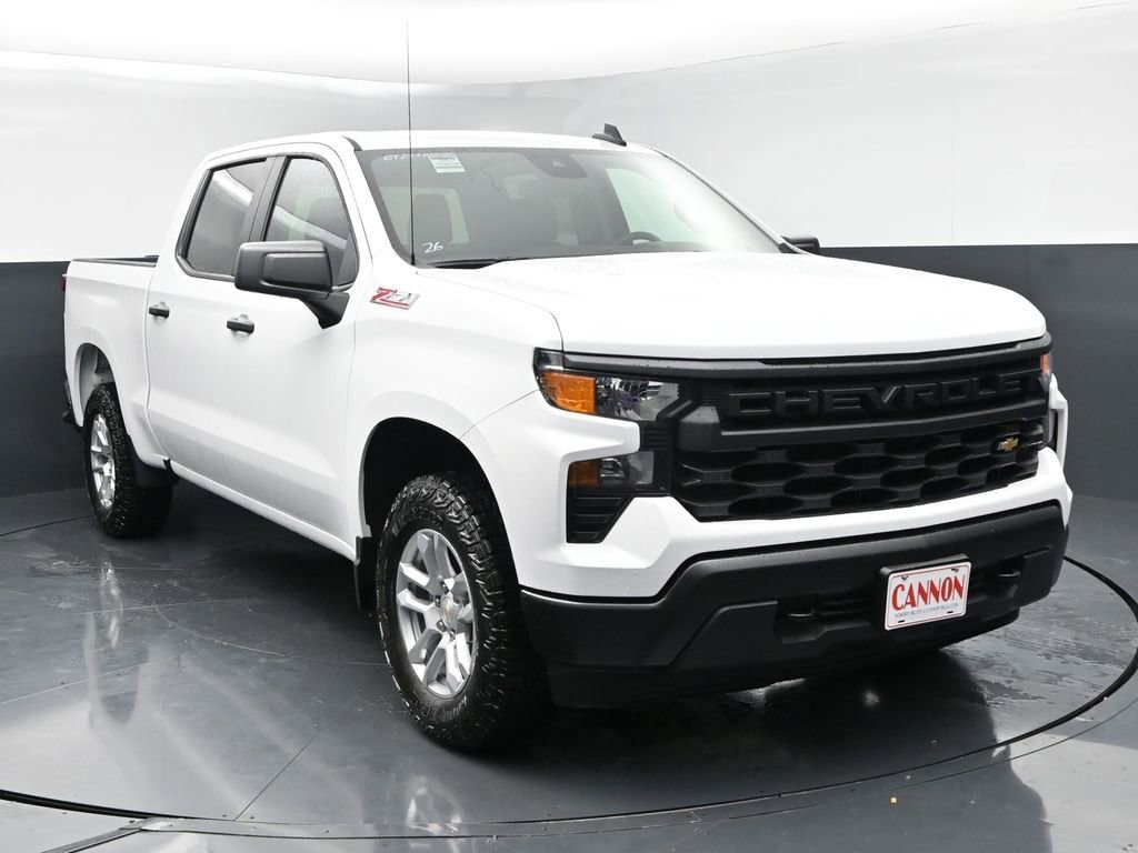 2026 Chevrolet Silverado 1500 Work Truck 1WT 4X4 Crew Cab Short Box's photo