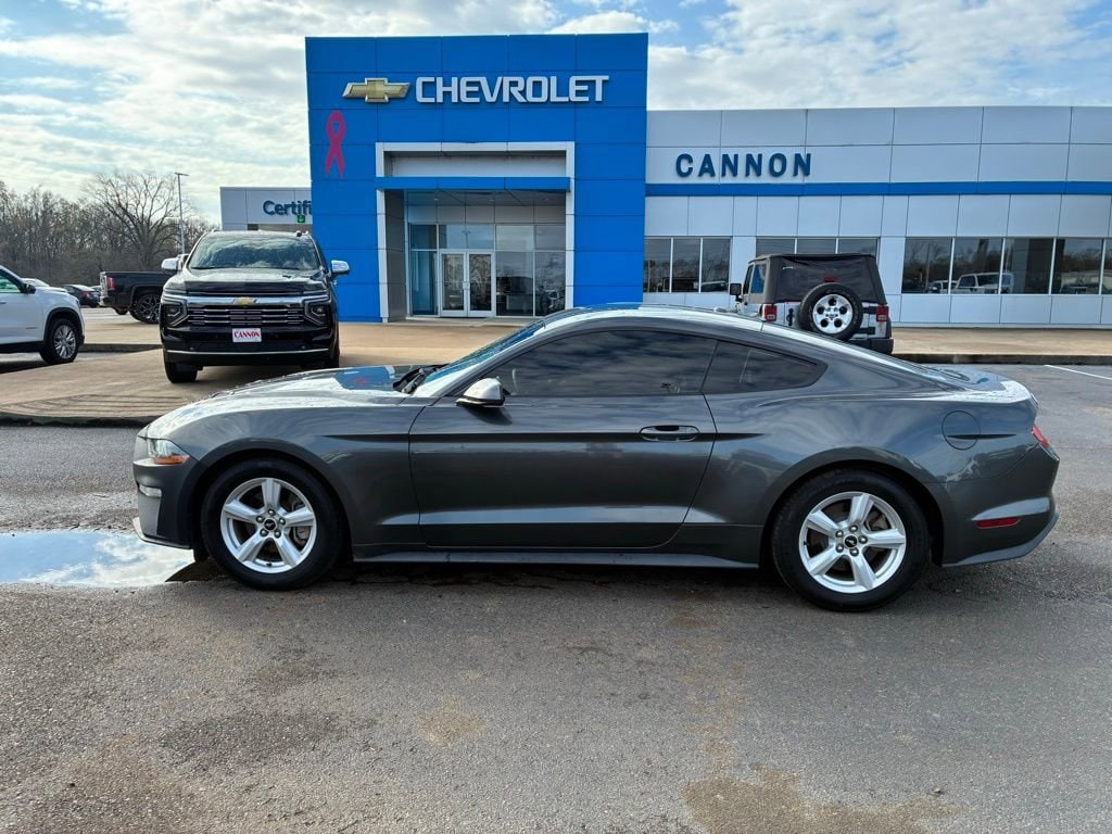Used 2019 Ford Mustang EcoBoost with VIN 1FA6P8THXK5195591 for sale in Greenwood, MS