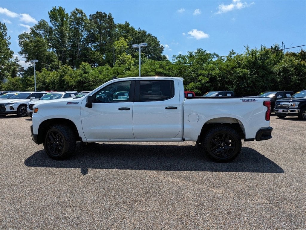 Used 2021 Chevrolet Silverado 1500 Custom with VIN 1GCPYCEF1MZ217774 for sale in Laurel, MS