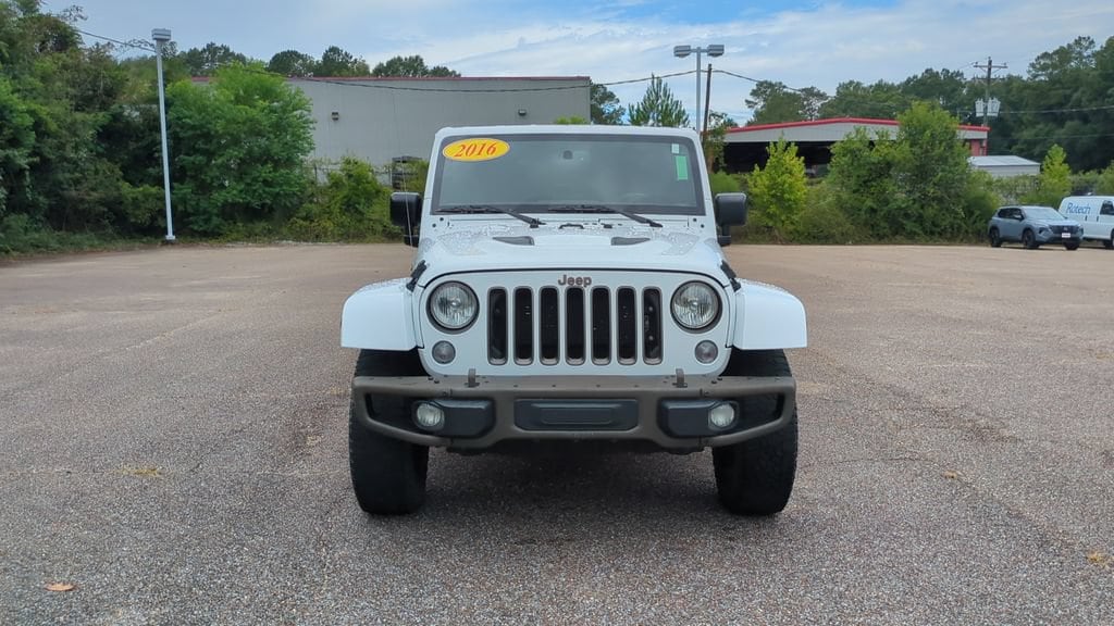 Used 2016 Jeep Wrangler Unlimited 75th Anniversary Edition with VIN 1C4HJWEG0GL338628 for sale in Laurel, MS