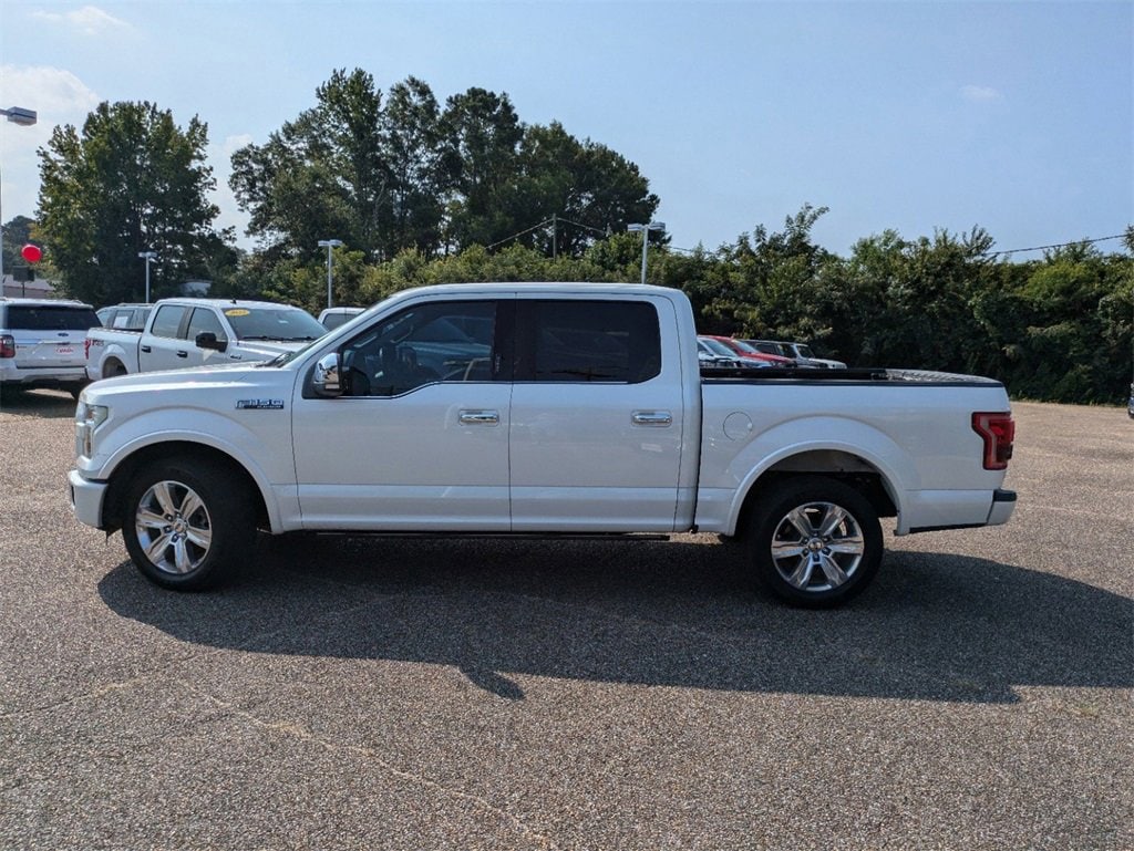 Used 2016 Ford F-150 Platinum with VIN 1FTEW1CF9GFB50884 for sale in Laurel, MS