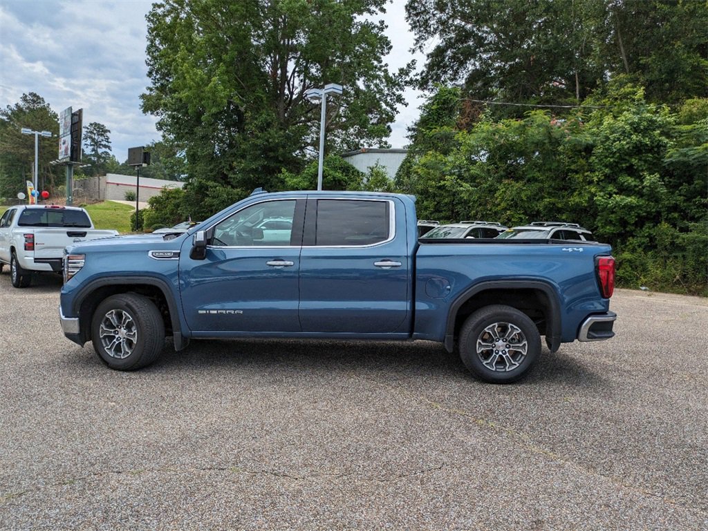 Certified 2024 GMC Sierra 1500 SLT with VIN 1GTUUDEDXRZ185322 for sale in Laurel, MS