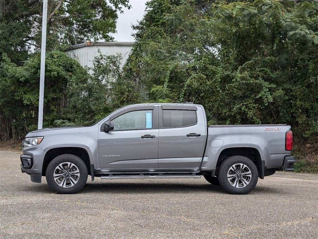 Certified 2021 Chevrolet Colorado Z71 with VIN 1GCGTDEN9M1120252 for sale in Laurel, MS