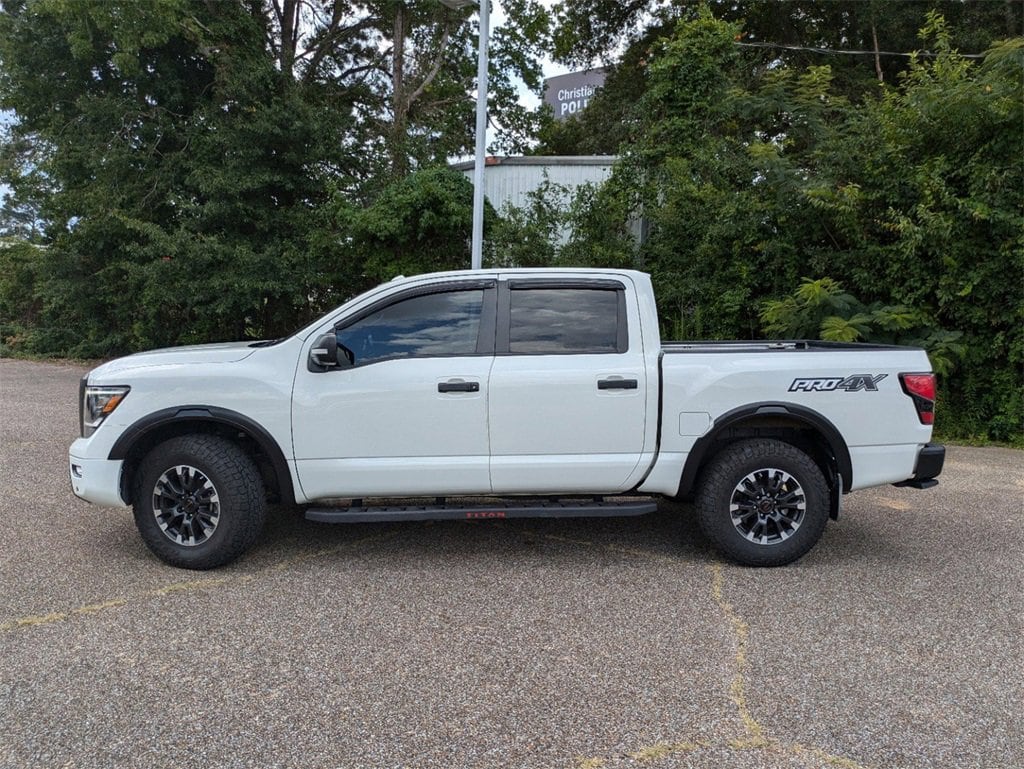 Used 2020 Nissan Titan PRO-4X with VIN 1N6AA1ED3LN504890 for sale in Laurel, MS