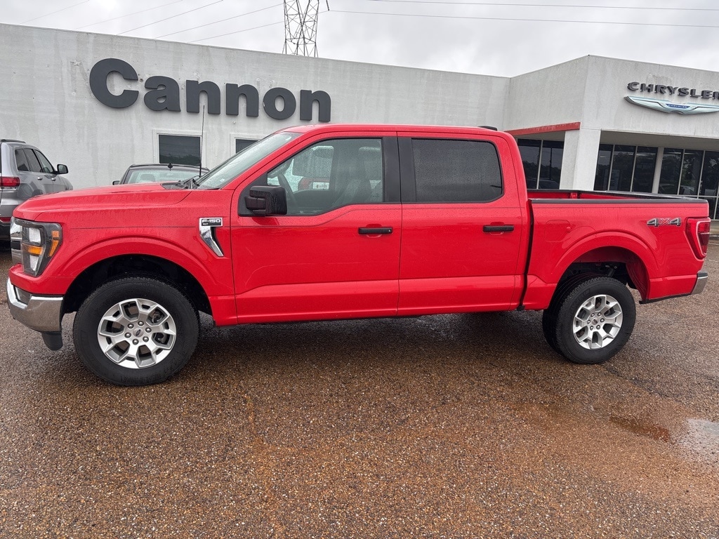 Used 2023 Ford F-150 XLT with VIN 1FTFW1E81PKD75598 for sale in West Point, MS