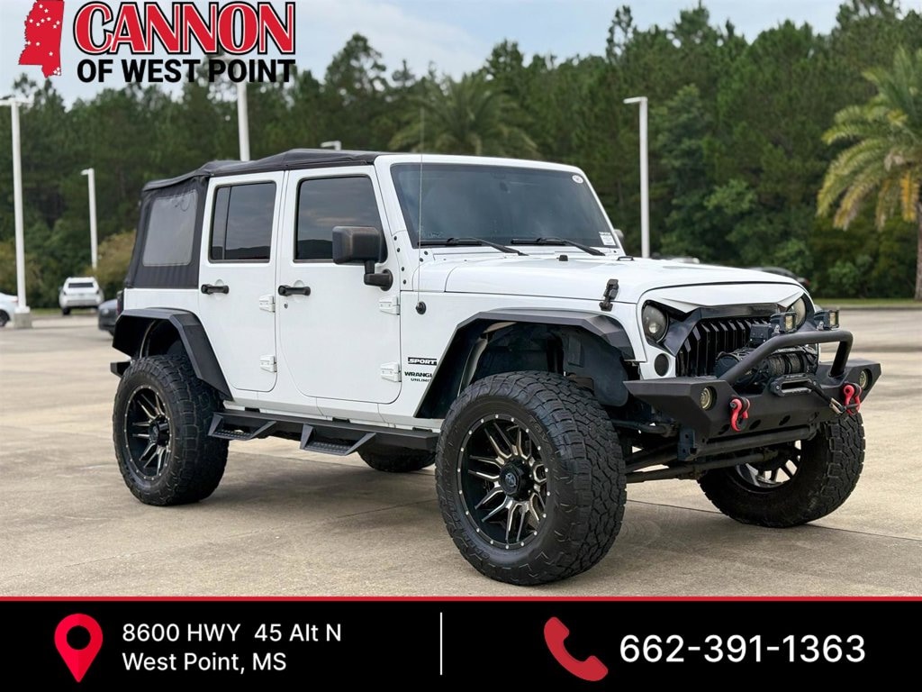Used 2016 Jeep Wrangler Unlimited Sport SUV