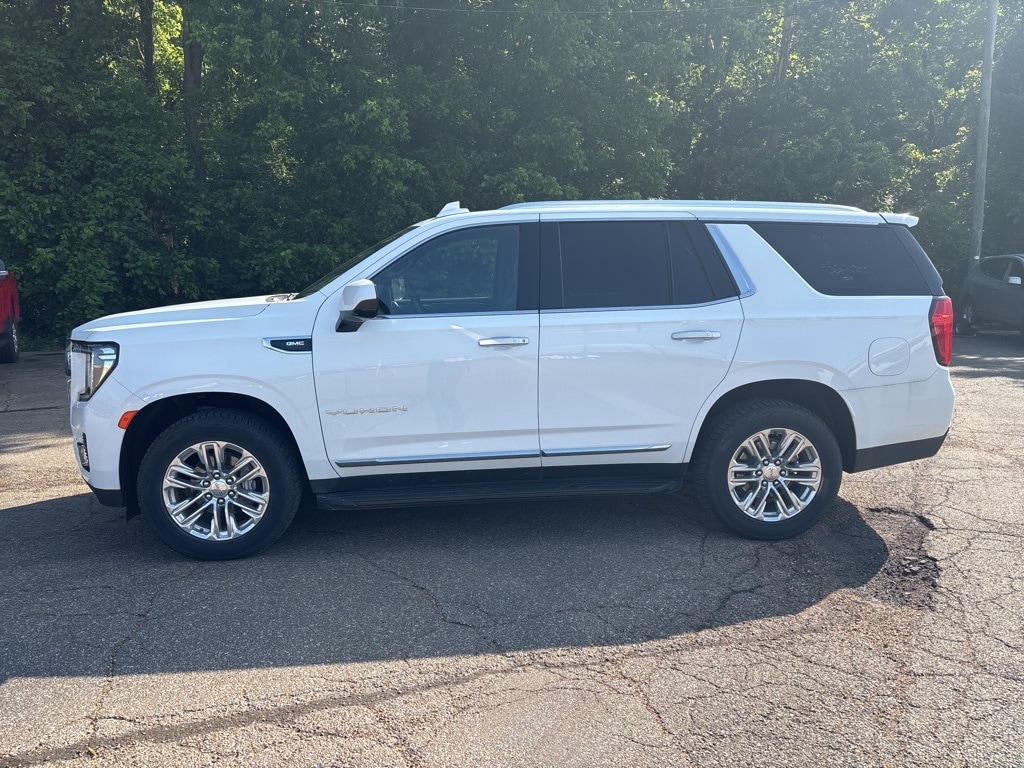 Used 2023 GMC Yukon SLT with VIN 1GKS1BKD5PR405346 for sale in West Point, MS