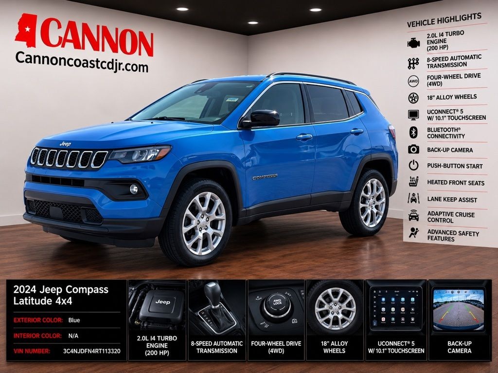Used 2024 Jeep Compass Latitude Lux SUV