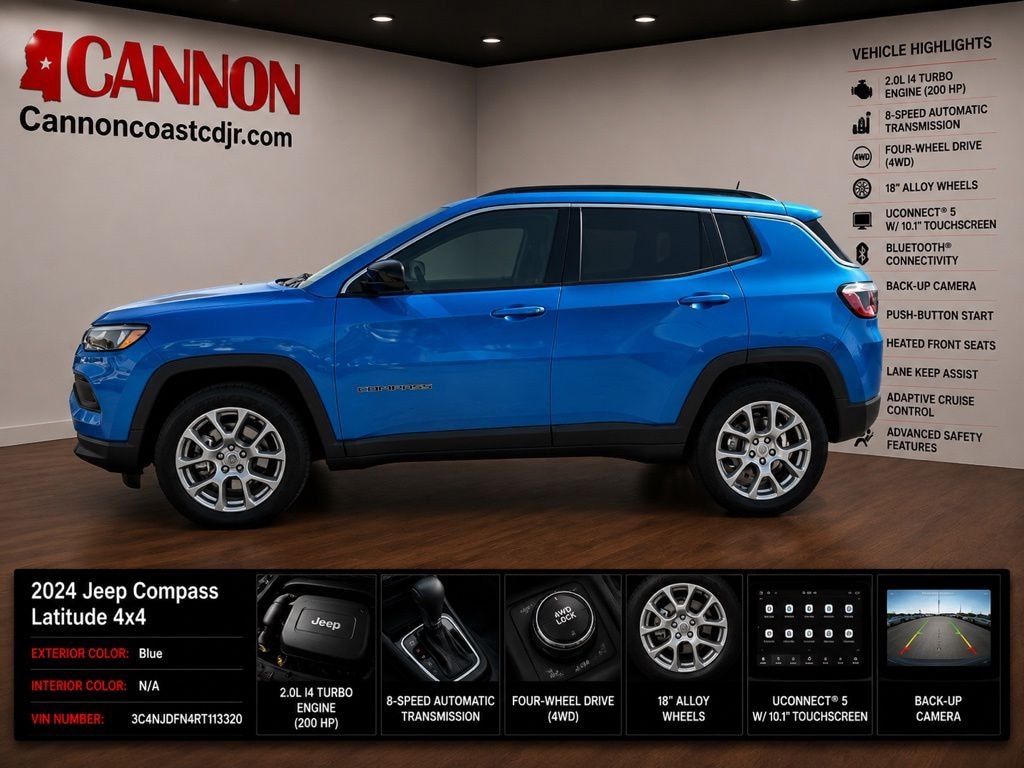 Used 2024 Jeep Compass Latitude Lux SUV