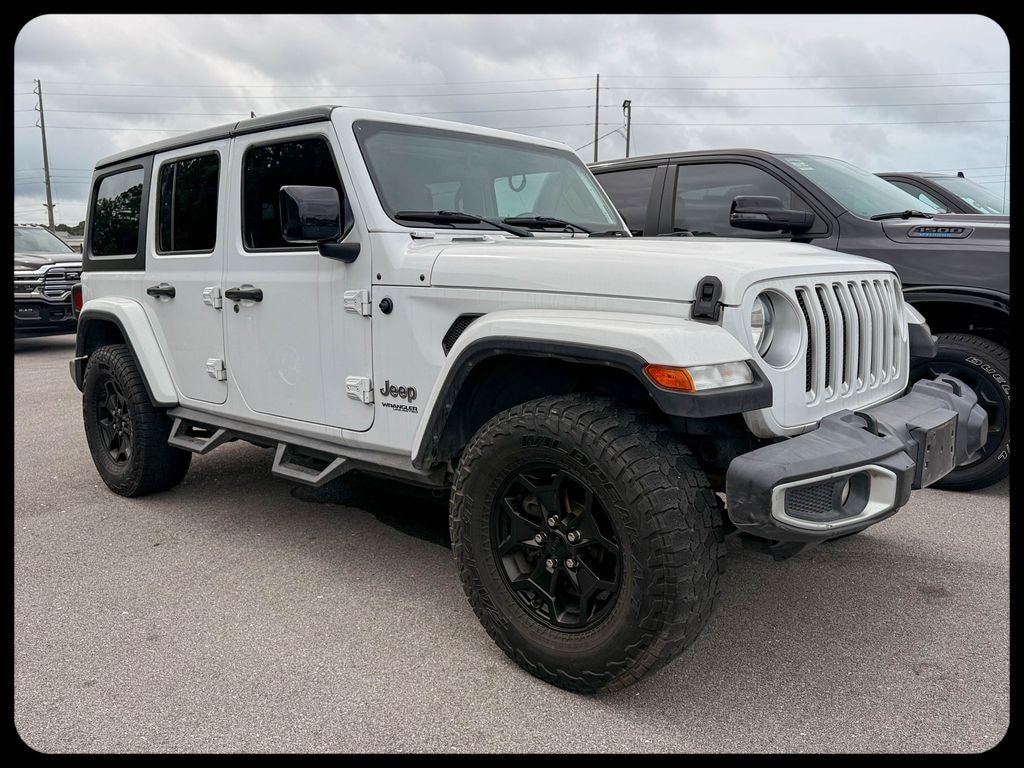 Used 2021 Jeep Wrangler Unlimited Sahara SUV