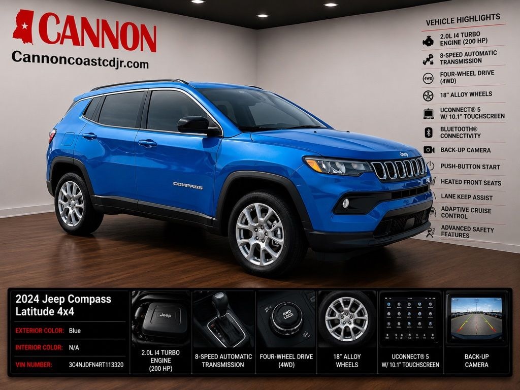 Used 2024 Jeep Compass Latitude Lux SUV