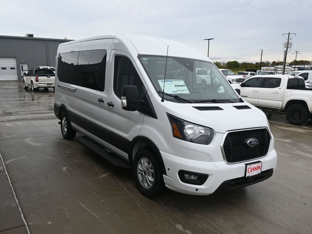 New 2025 Ford Transit-350 Passenger Passenger Van XLT Wagon Medium Roof Van
