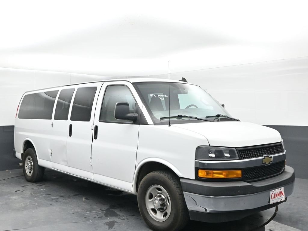 Used 2018 Chevrolet Express 3500 LT Van Extended Passenger Van