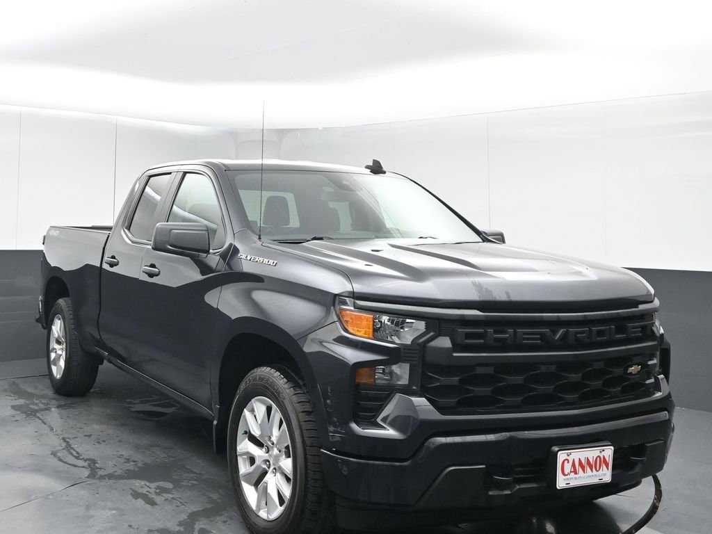 Used 2023 Chevrolet Silverado 1500 Custom Truck Double Cab