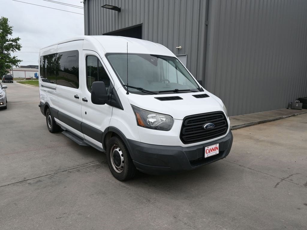 Used 2015 Ford Transit Wagon XL T-350 148 Med Roof XL Sliding RH Dr