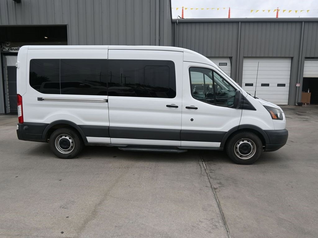 Used 2015 Ford Transit Wagon XL T-350 148 Med Roof XL Sliding RH Dr