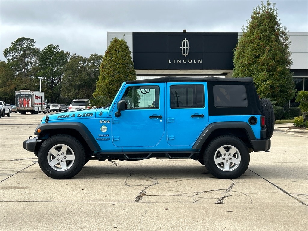 Used 2017 Jeep Wrangler JK Unlimited Sport 4x4 SUV