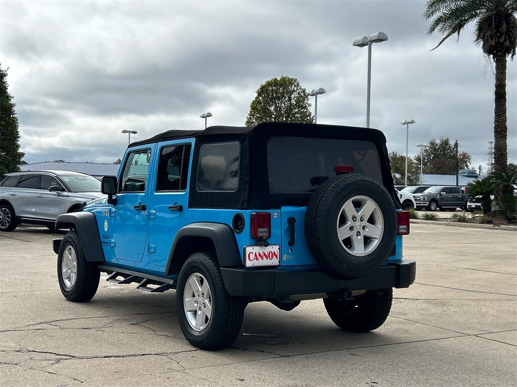 Used 2017 Jeep Wrangler JK Unlimited Sport 4x4 SUV