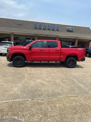 Certified 2021 Chevrolet Silverado 1500 LT Trail Boss with VIN 1GCPYFED6MZ419364 for sale in Starkville, MS