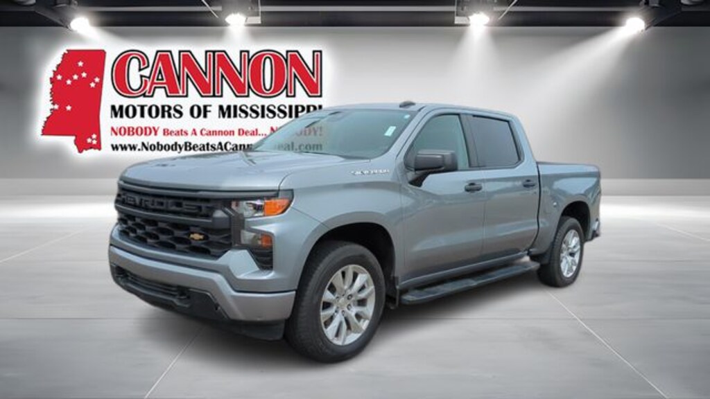 Used 2023 Chevrolet Silverado 1500 Custom Truck Crew Cab