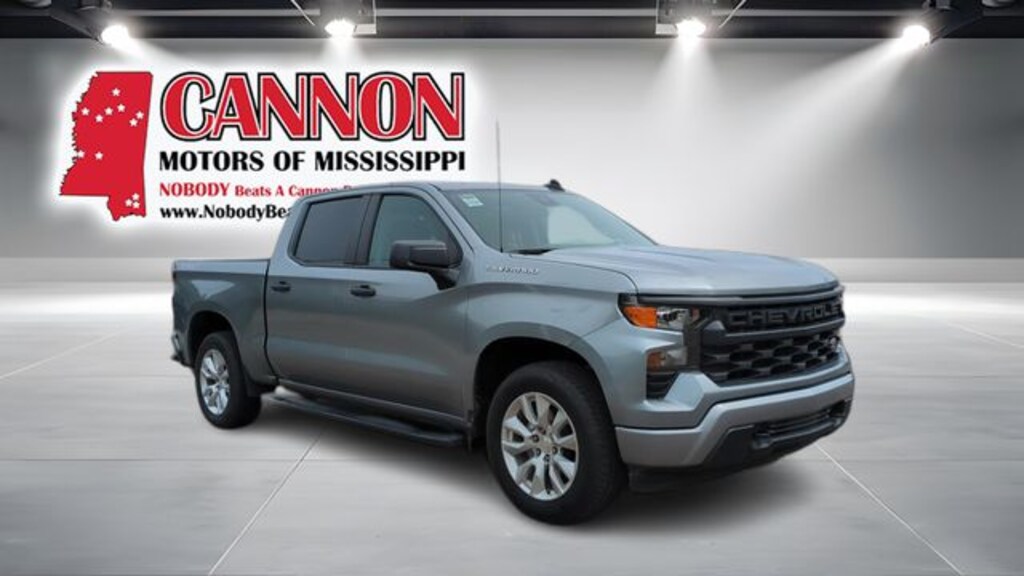 Used 2023 Chevrolet Silverado 1500 Custom Truck Crew Cab
