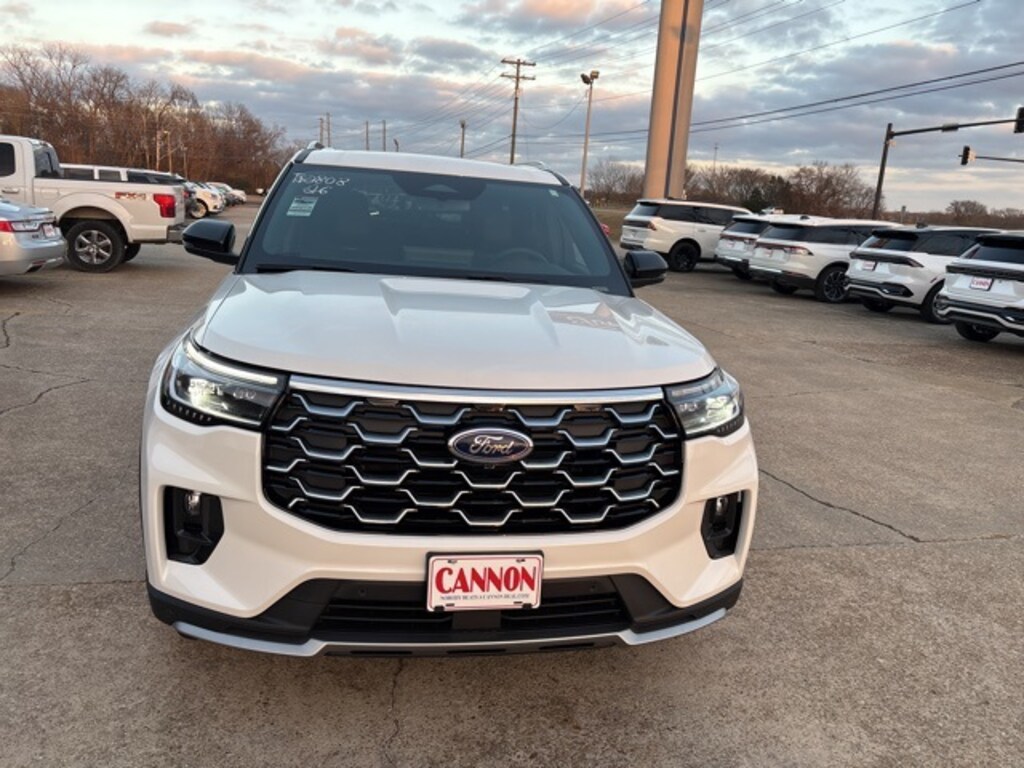 New 2026 Ford Explorer Platinum SUV