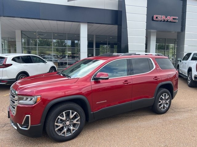 Certified 2023 GMC Acadia SLT with VIN 1GKKNMLS6PZ251727 for sale in Vicksburg, MS