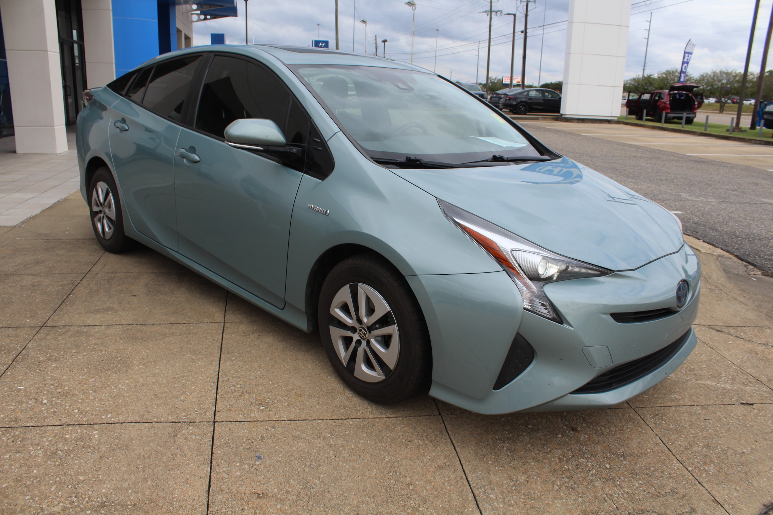 Sea Glass Pearl 2016 Toyota Prius Hatchback  Continuously Variable Transmission
