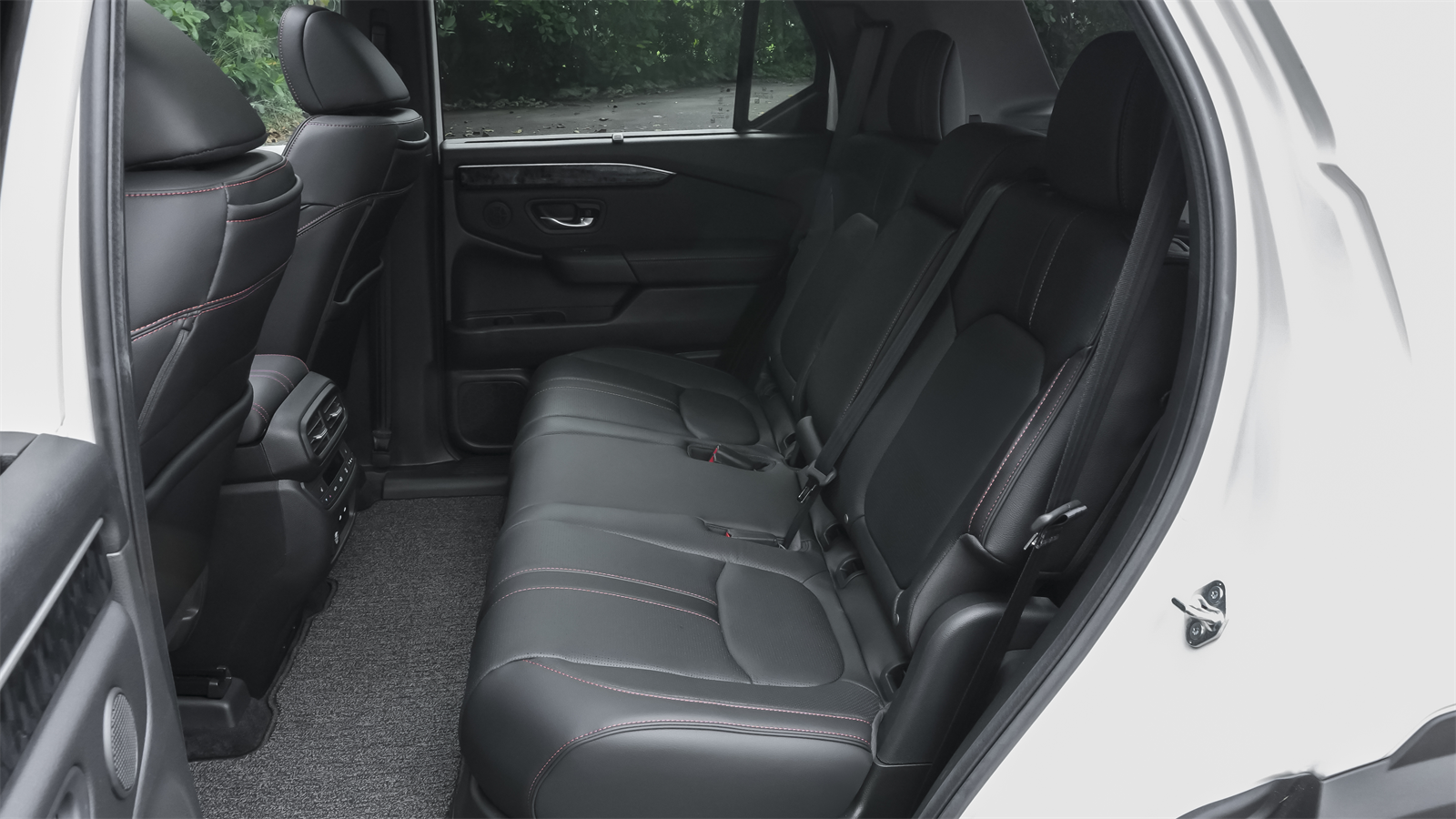 The rear row of the 2026 Honda Passport