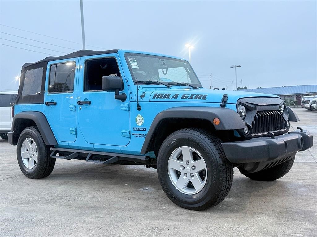 Used 2017 Jeep Wrangler Unlimited Sport SUV