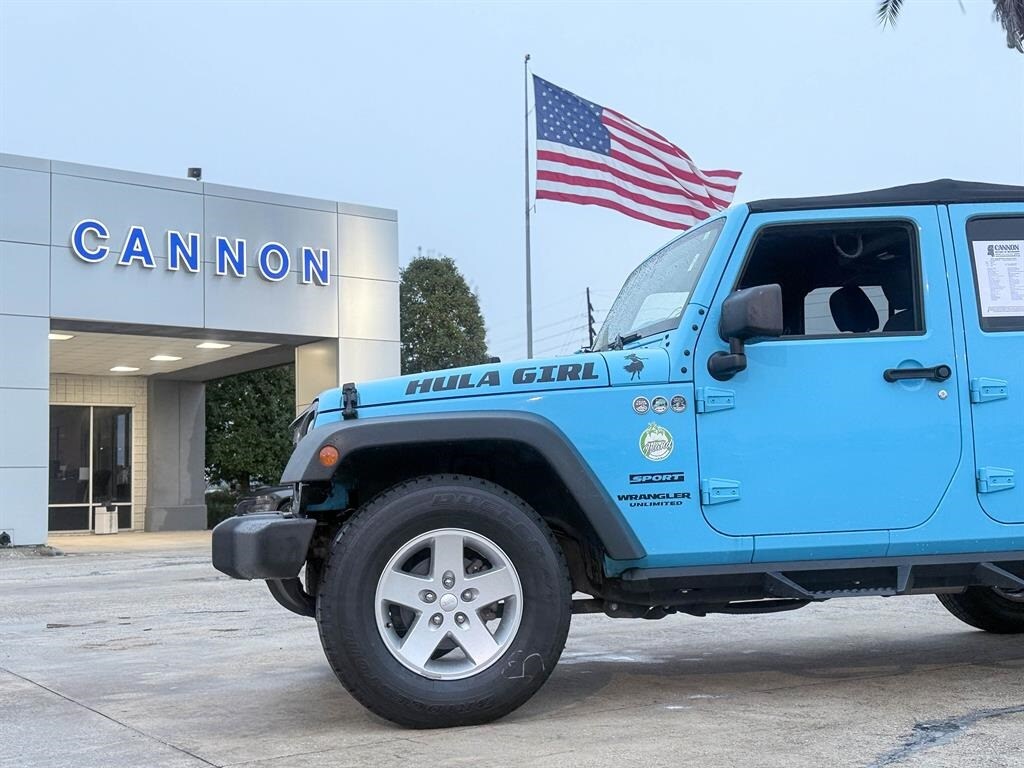 Used 2017 Jeep Wrangler Unlimited Sport SUV