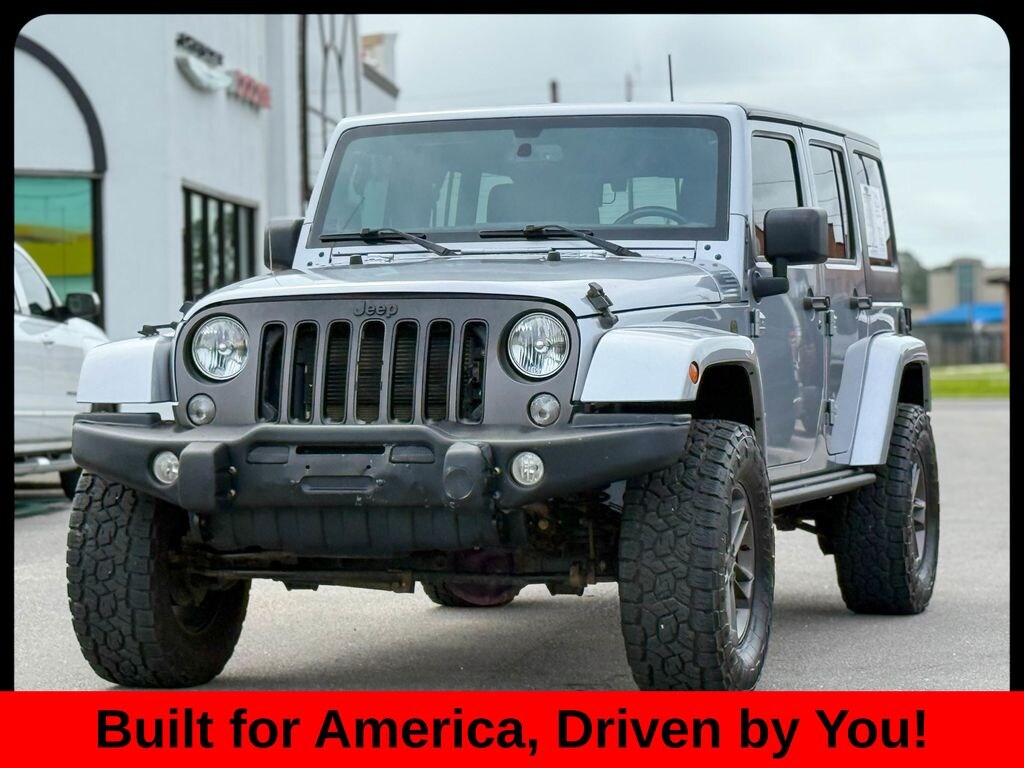 Certified 2018 Jeep Wrangler JK Unlimited Sport 4x4 SUV