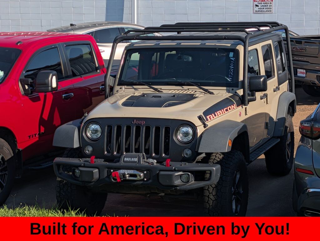 Used 2017 Jeep Wrangler JK Unlimited Rubicon 4x4 SUV