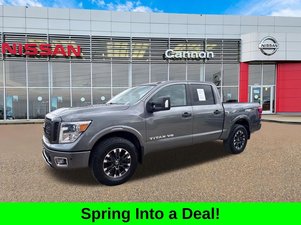Used 2019 Nissan Titan PRO-4X Truck Crew Cab